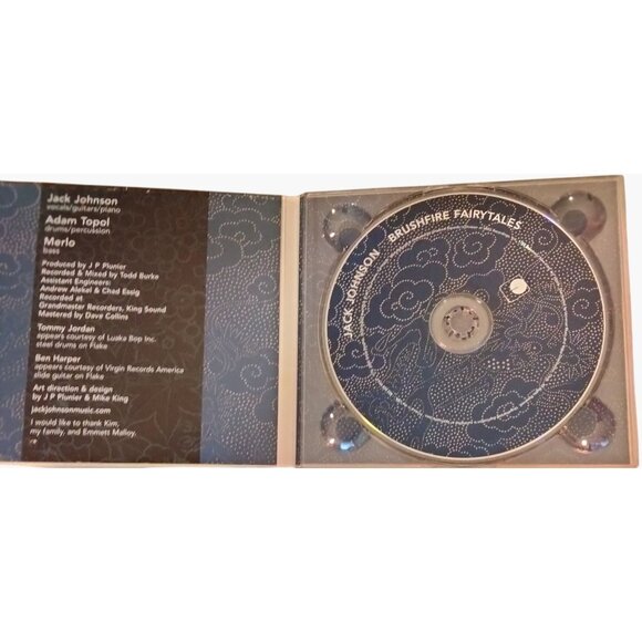 Jack Johnson Brushfire Fairytales CD Album - Picture 2 of 3